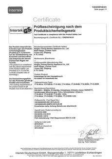 GS Certificate