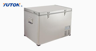 YT-B-100S 98L 60W Stainless Steel Portable Refrigerator